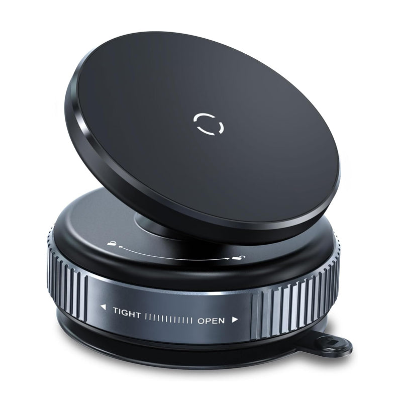 Magnetic Suction Car Phone Mount — 20X Magnet Hold, 360° Adjustable Holder for Dashboard & Windshield